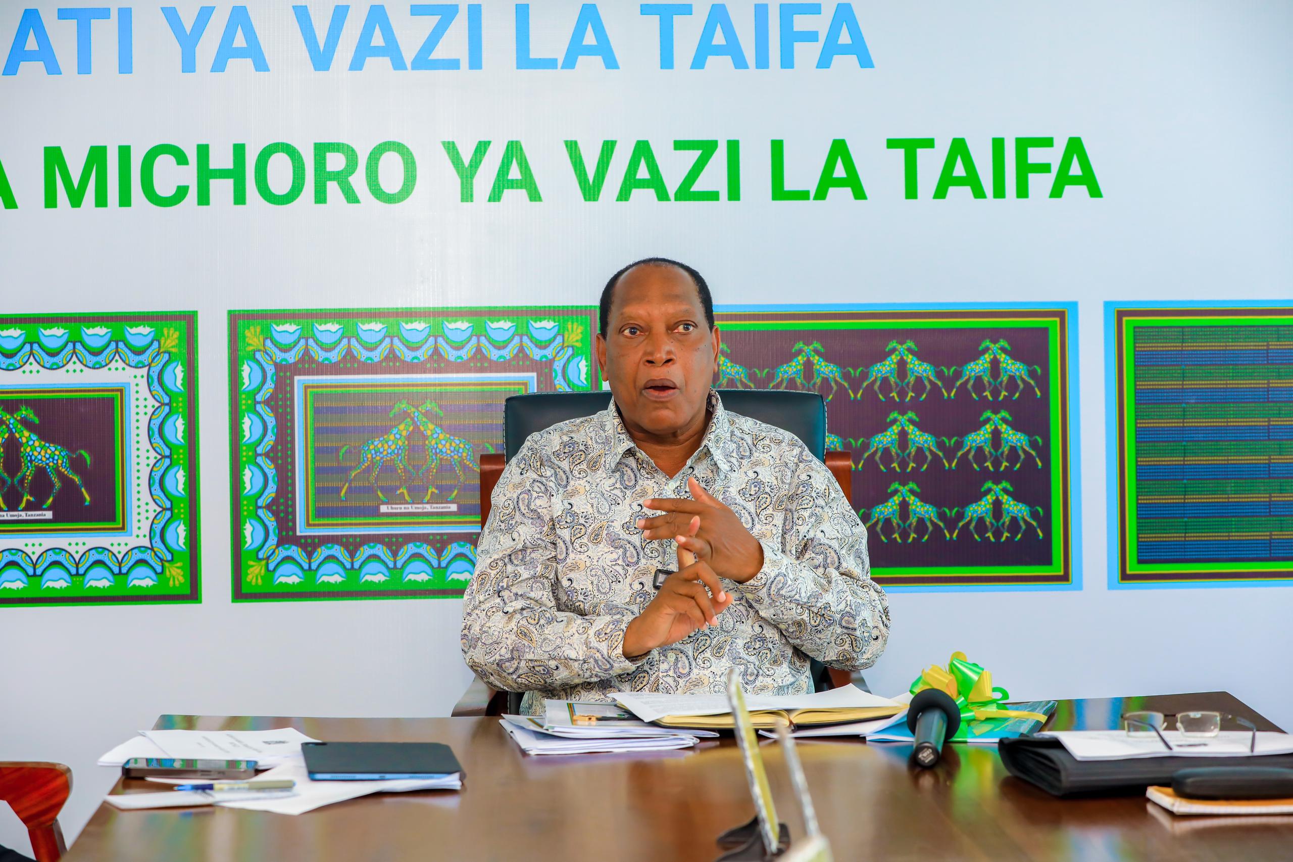 NEWS:  WAZIRI KABUDI APOKEA TAARIFA YA VAZI LA TAIFA